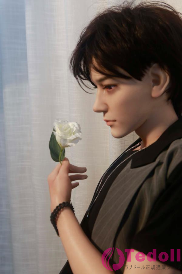 Realing 宇麟「Kirin」 170cmシリコン製ラブドール女性用 セクシーな裸男 等身大 ダッチワイフ 白い肌