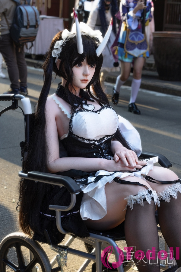 蛍火日記 瑠璃 159cm 顎機能追加可 フルシリコン製 高級ダッチワイフ コスプレメイド 等身大 スレンダー系 リアル ラブドール Eカップ ノーマル肌 超リアル塗装加工あり