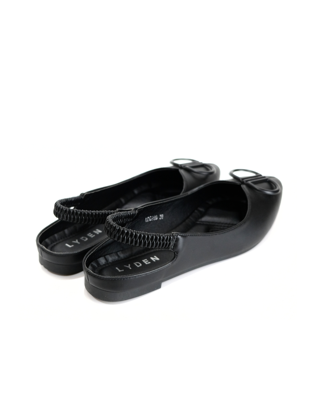 【NEW】Lyden Dreamy Glam Chic Open-back Series Flats - Classic Black