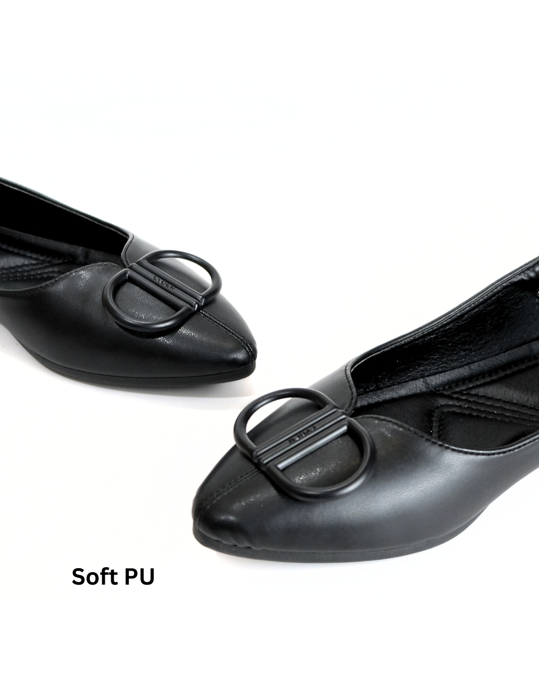 【NEW】Lyden Dreamy Glam Chic Open-back Series Flats - Classic Black