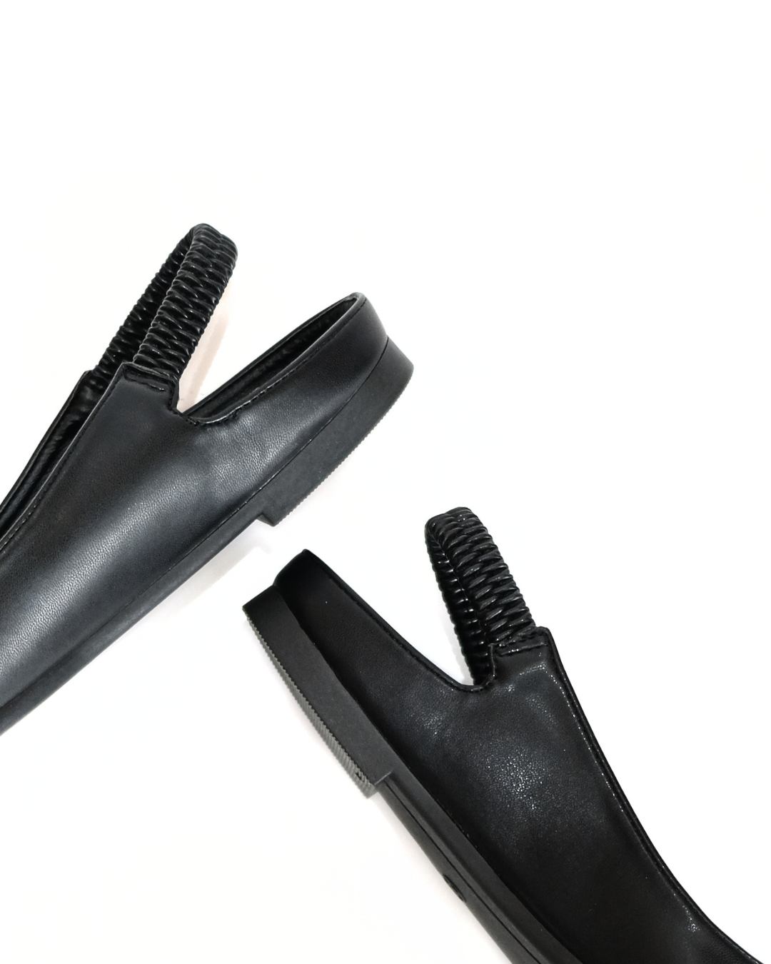 【NEW】Lyden Dreamy Glam Chic Open-back Series Flats - Classic Black