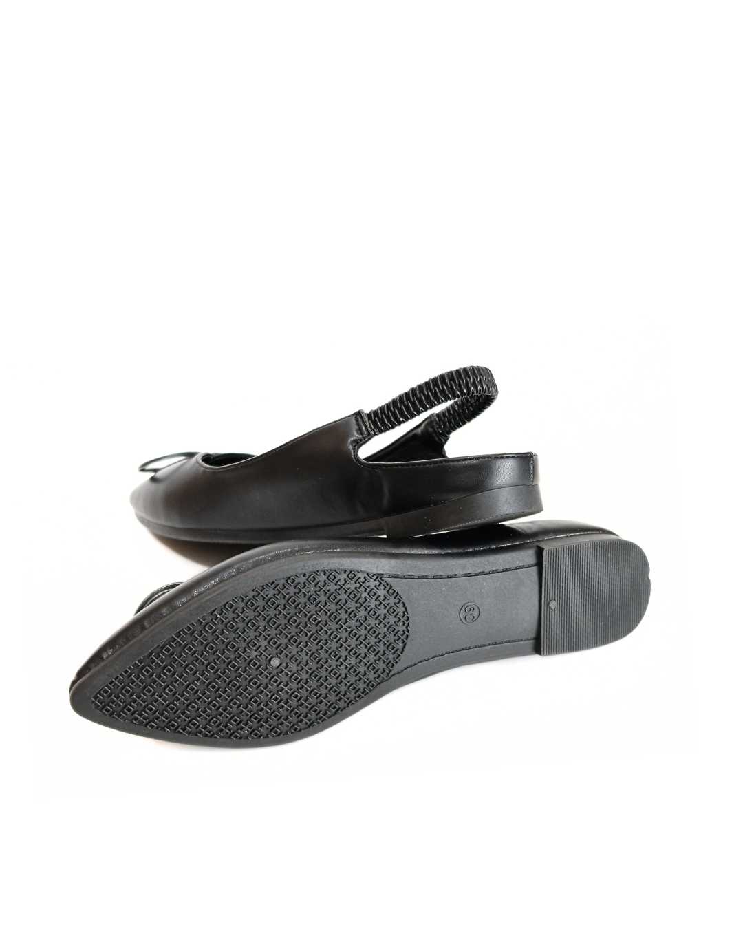 【NEW】Lyden Dreamy Glam Chic Open-back Series Flats - Classic Black