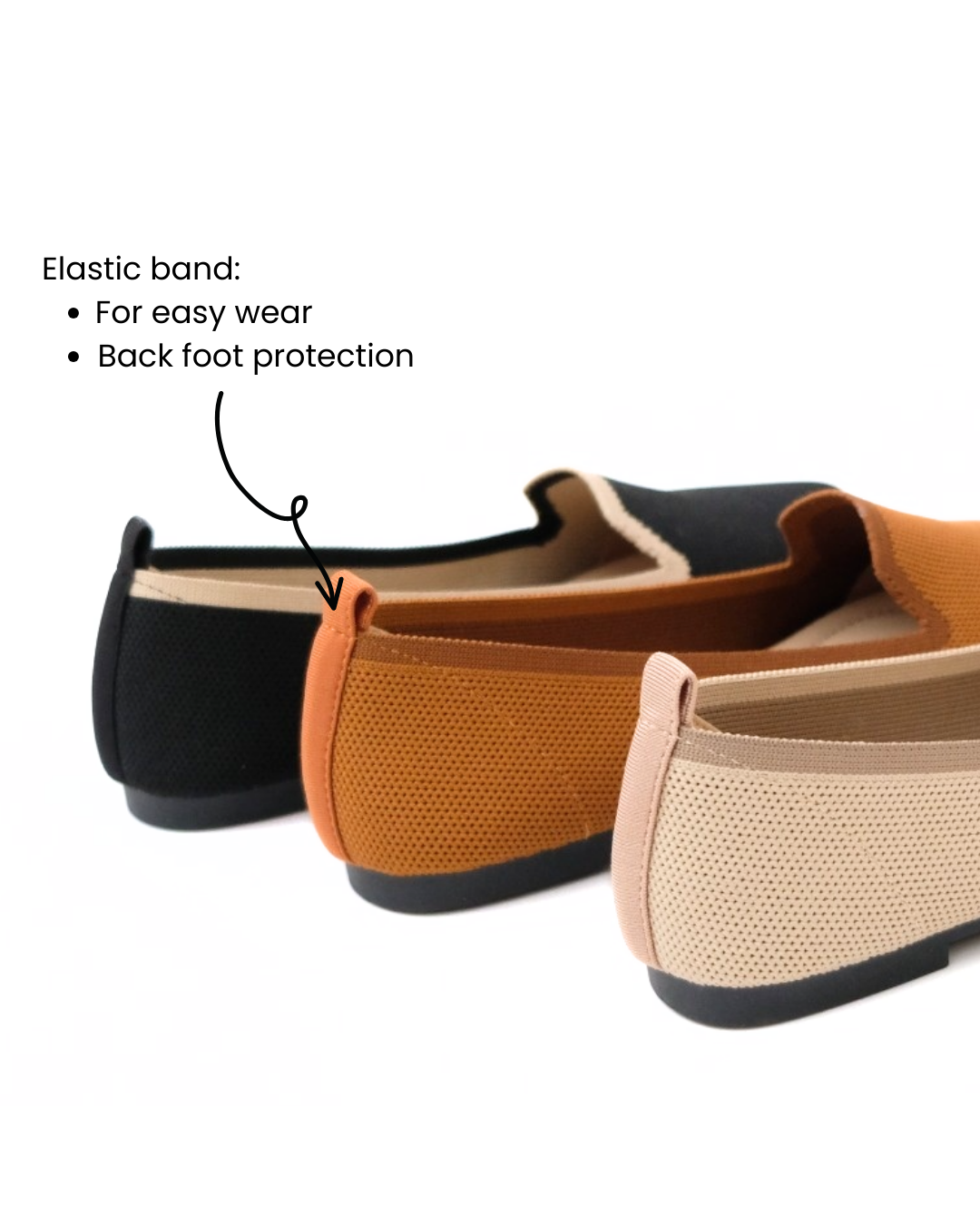 【NEW】Lyden Mila Series Flats - Classic Black