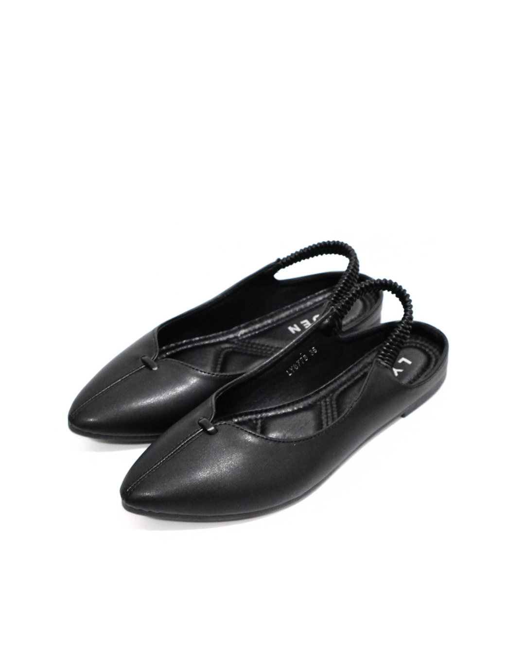 Lyden RHEA Series Flats - Beige//Brown//Black