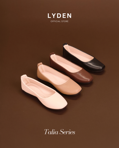 Lyden Talia Series Flats - Classic Black//Brown//Beige//Khaki