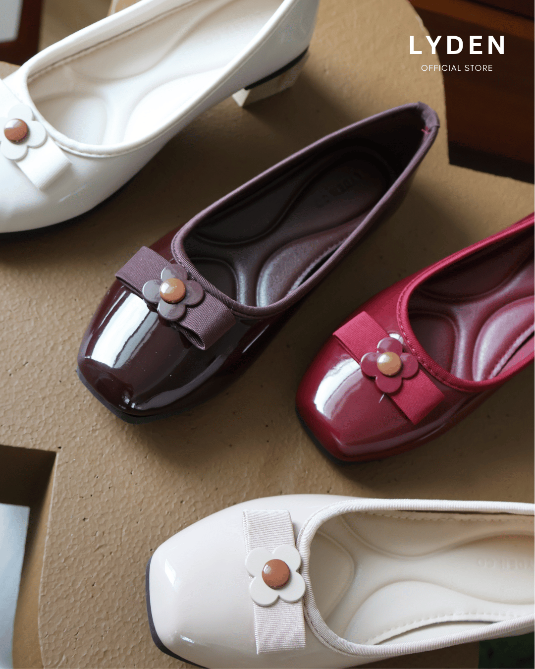 【Le Flowers Mini Bloom】Flats Series