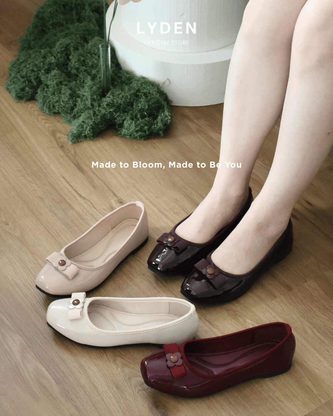 【Le Flowers Mini Bloom】Flats Series