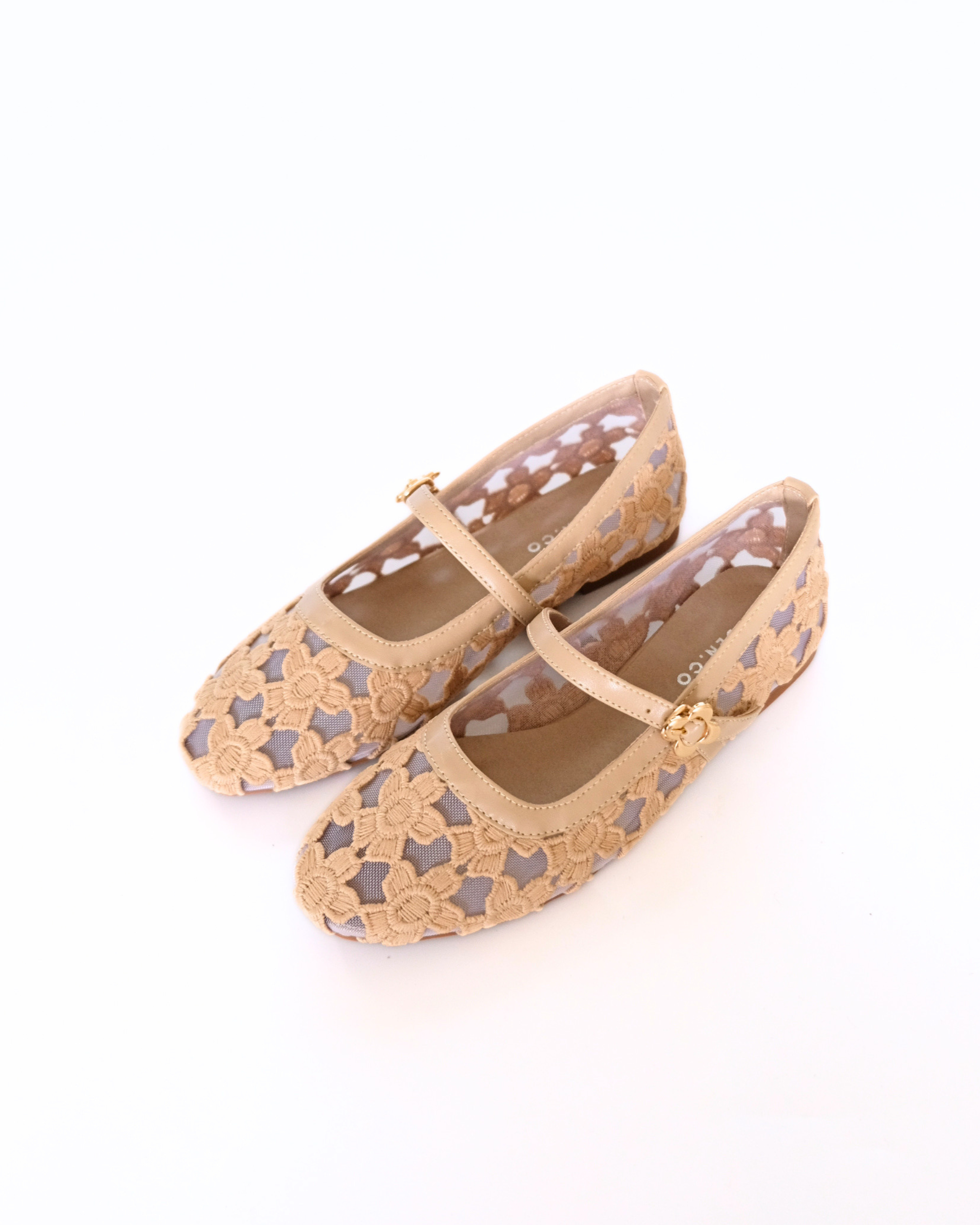 【NEW】Lovelle Series Flats- Beige//Khaki//Black