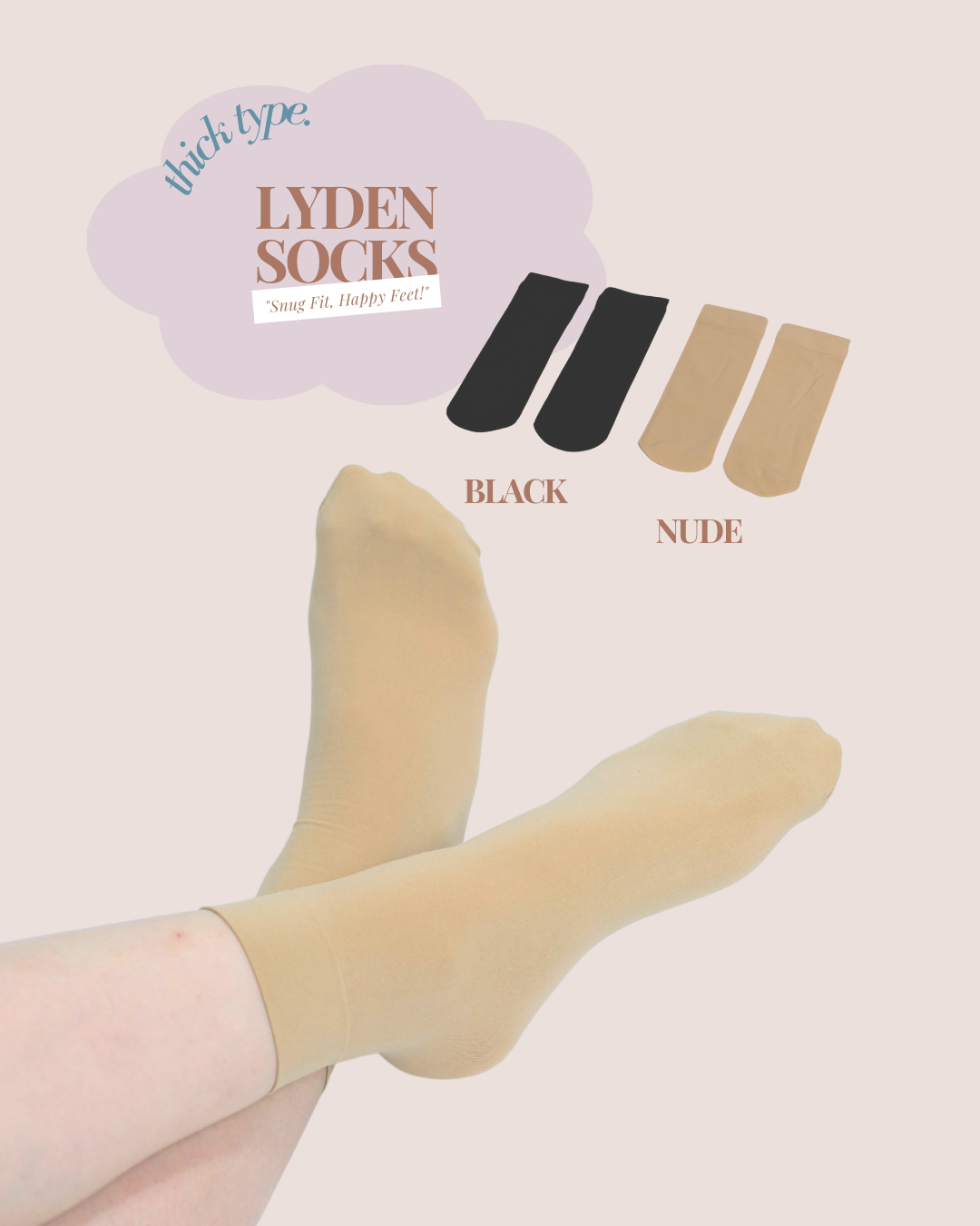 Lyden 1 Pair Stoking Muslimah High Quality New Ankle Stoking Sarung Kaki Muslimah// Stoking Wanita