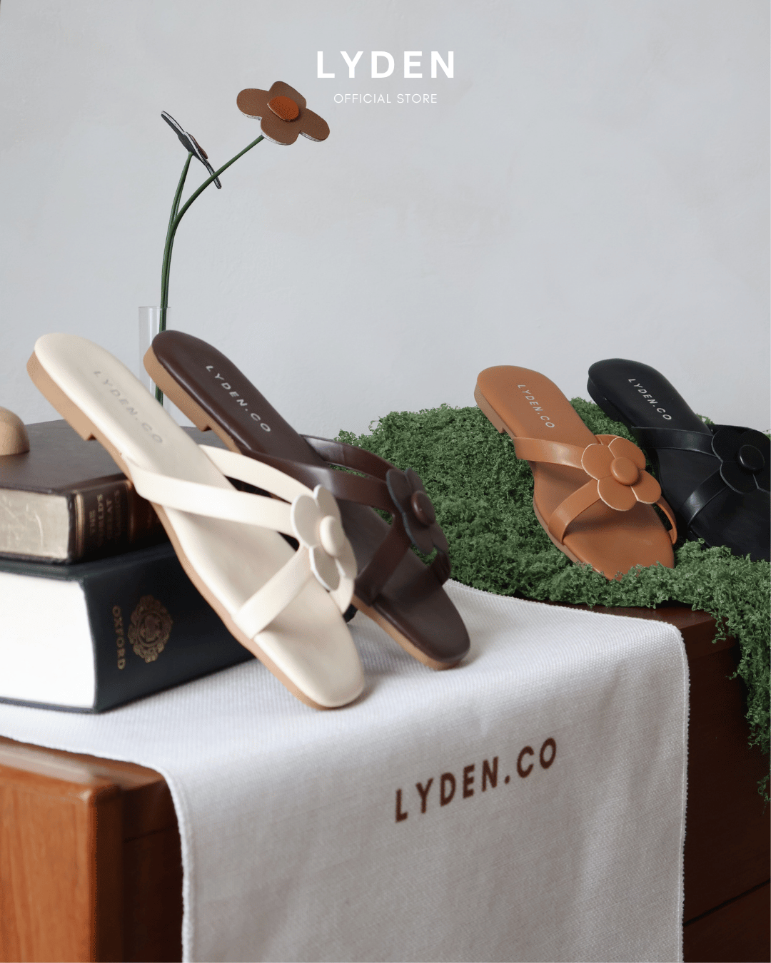 【NEW】【Le Flowers Mini Bloom】Sandals Series
