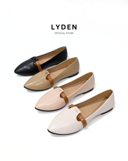 【NEW】Lyden Koey Series Flats - Beige//Pink//Khaki//Classic Black