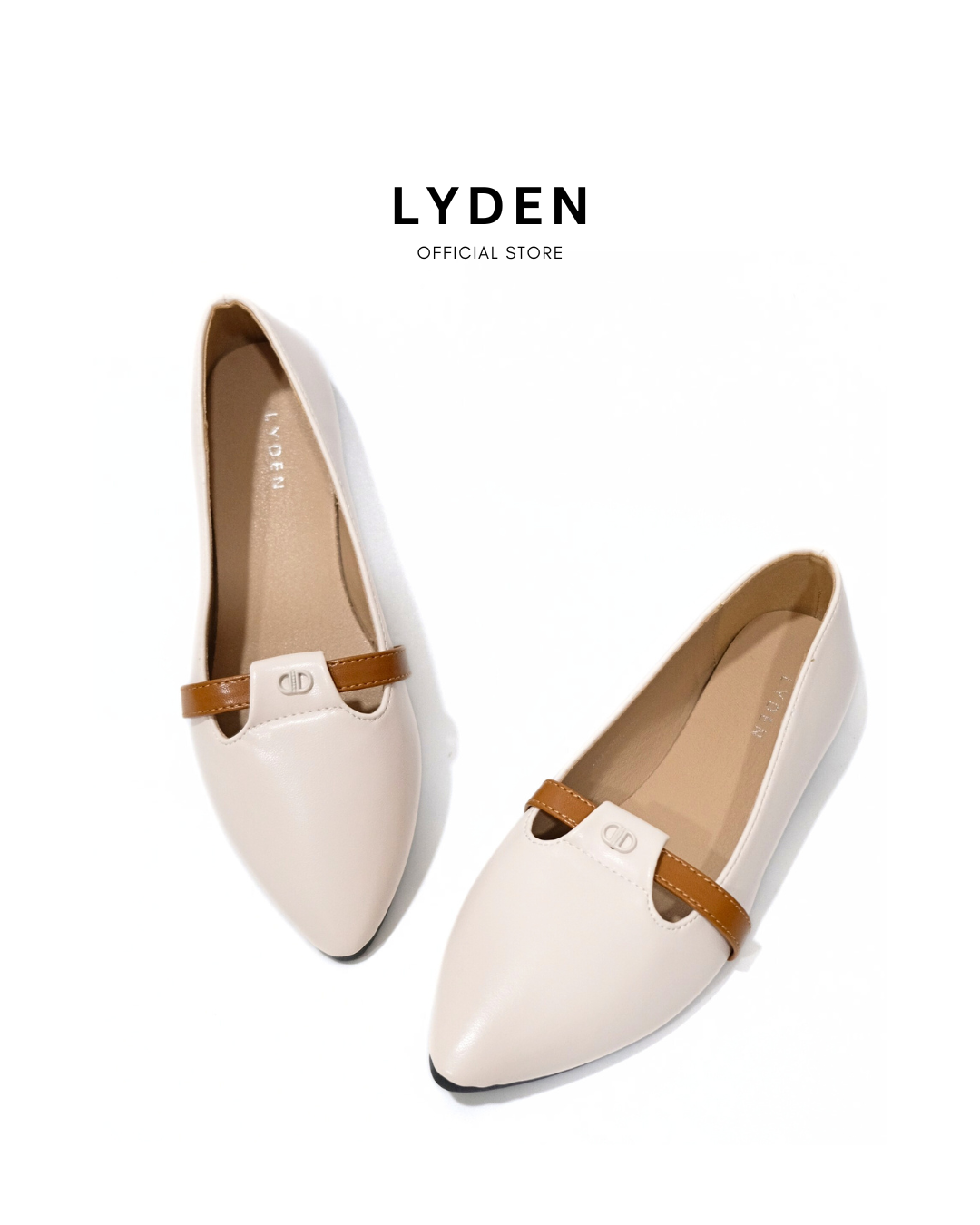 【NEW】Lyden Koey Series Flats - Beige//Pink//Khaki//Classic Black