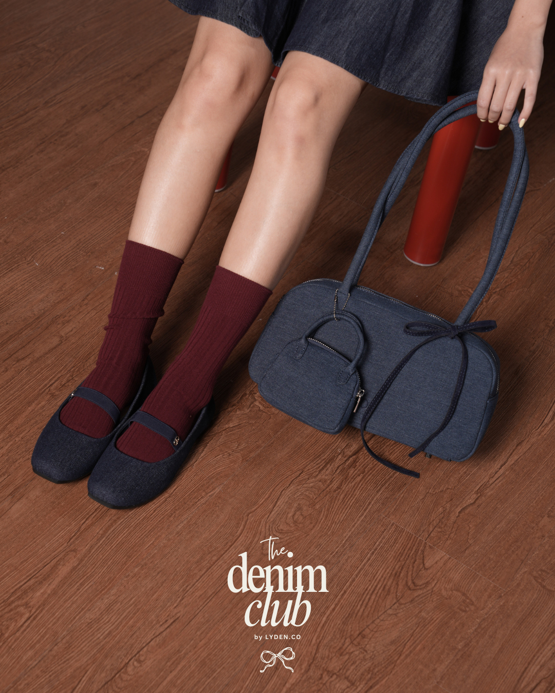 【NEW】Lyden Denim Club - Bag/ Handbag / Shoulder Bag