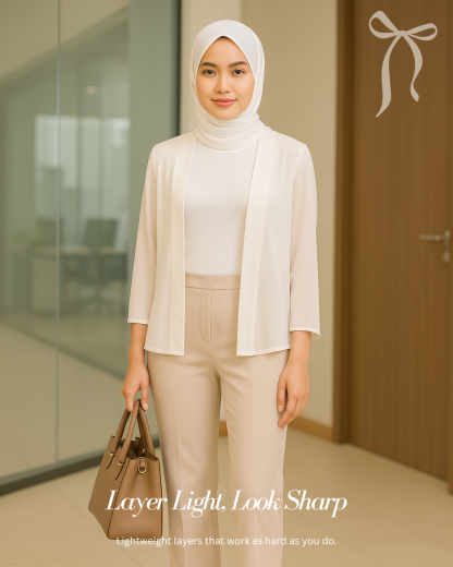 【Litita Silky Sleek】Tops / Sleeveless Round Neckline innerwear - Black // White // Nude