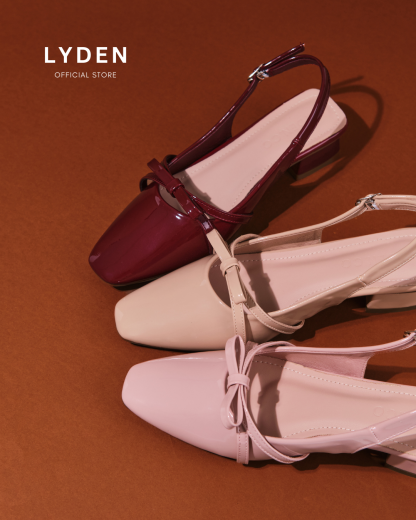 【NEW】Lyden Rosie Jane Heels series 4cm pump heels - Beige//Pink//Maroon