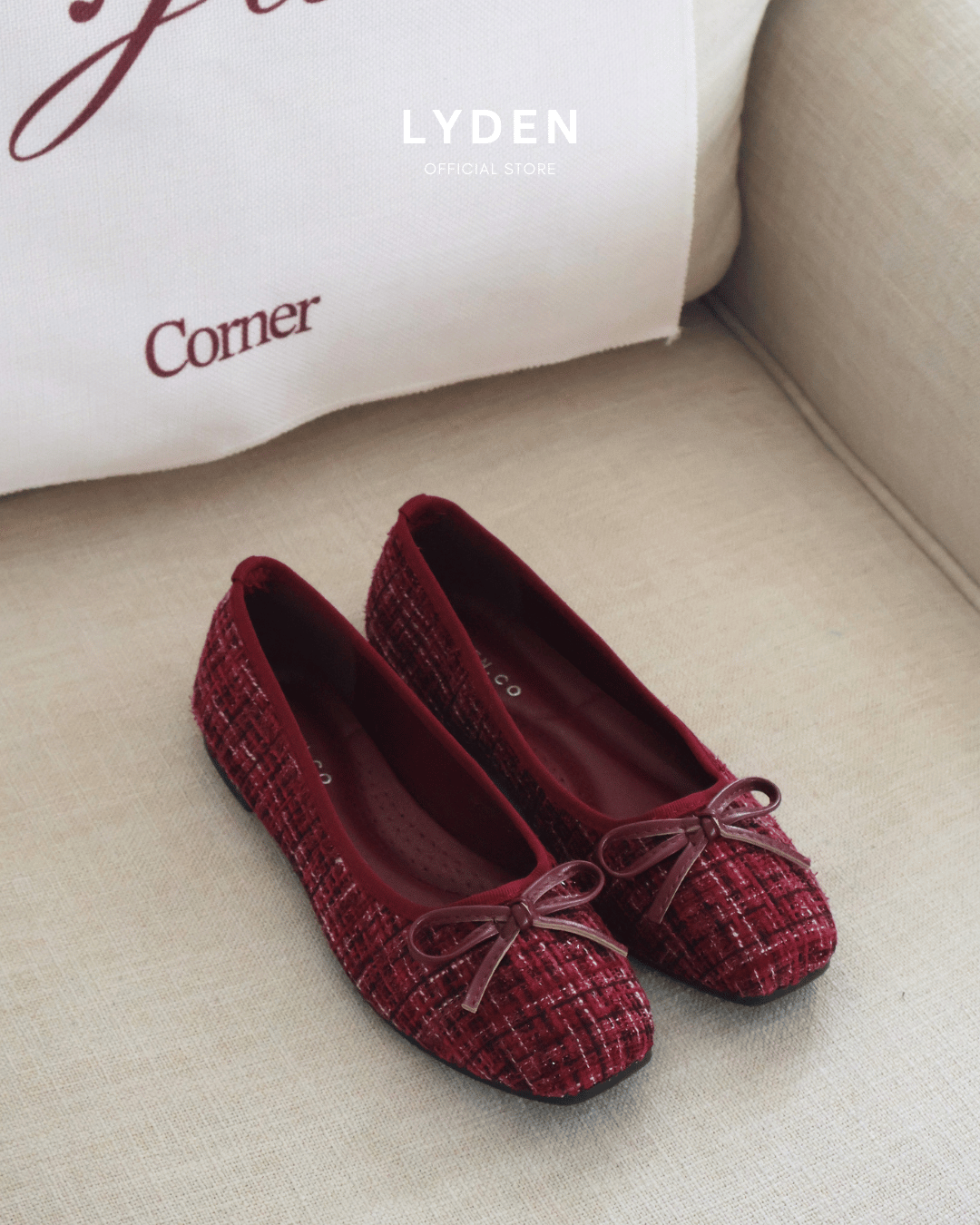 【NEW】Crochet Kiss Ballet Flats Series