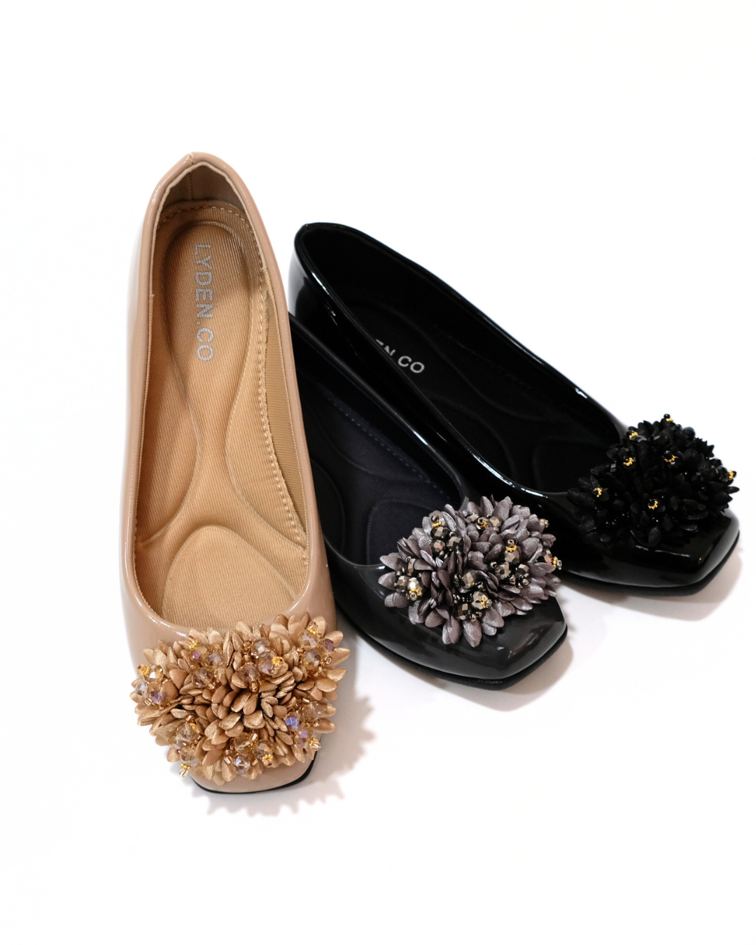 【NEW】Lyden Dania series 4cm heels - Classic Black//Khaki//Gray