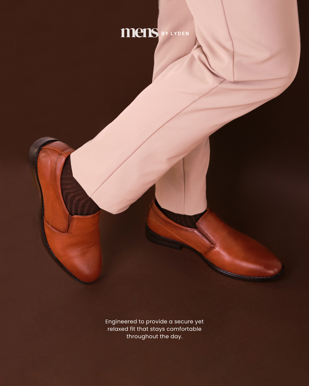 【MENS BY LYDEN】Zayn Slip-On Series - Classic Black//Brown