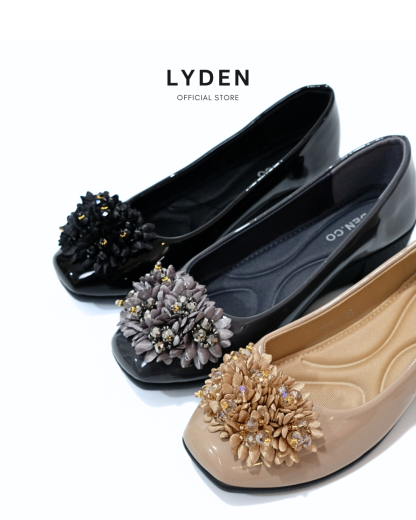 【NEW】Lyden Dania series 4cm heels - Classic Black//Khaki//Gray