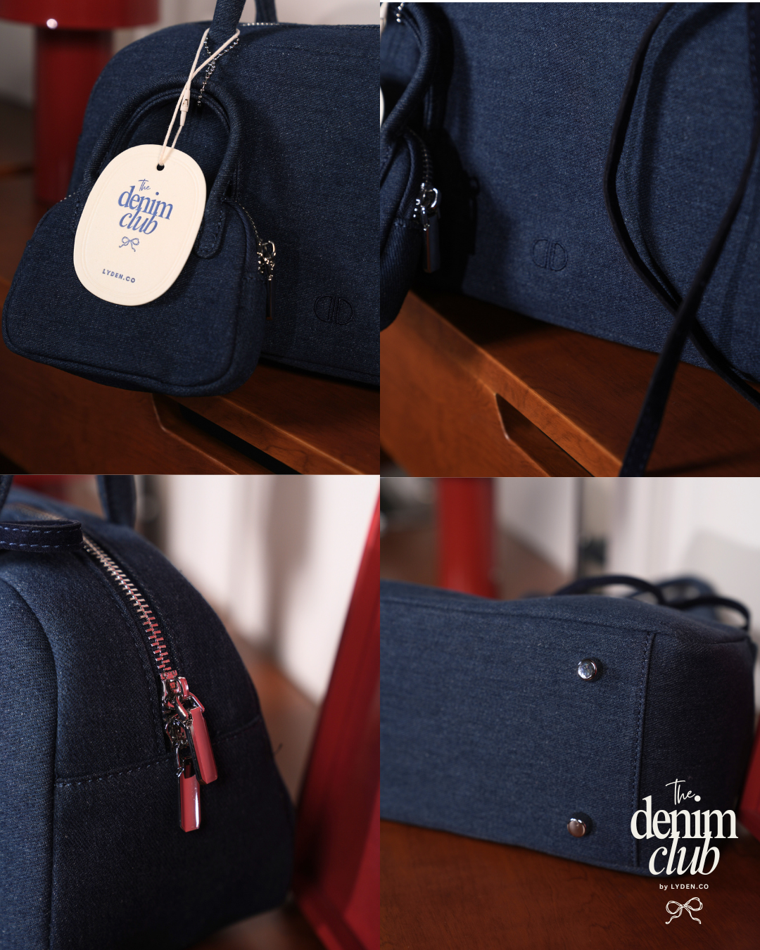 【NEW】Lyden Denim Club - Bag/ Handbag / Shoulder Bag