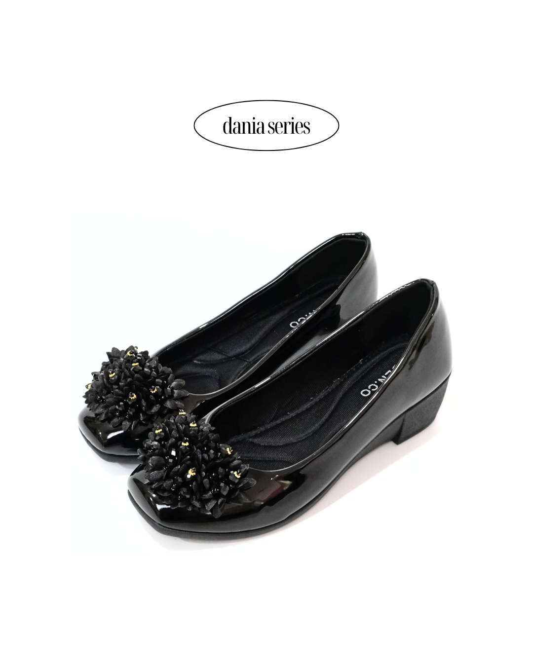【NEW】Lyden Dania series 4cm heels - Classic Black//Khaki//Gray