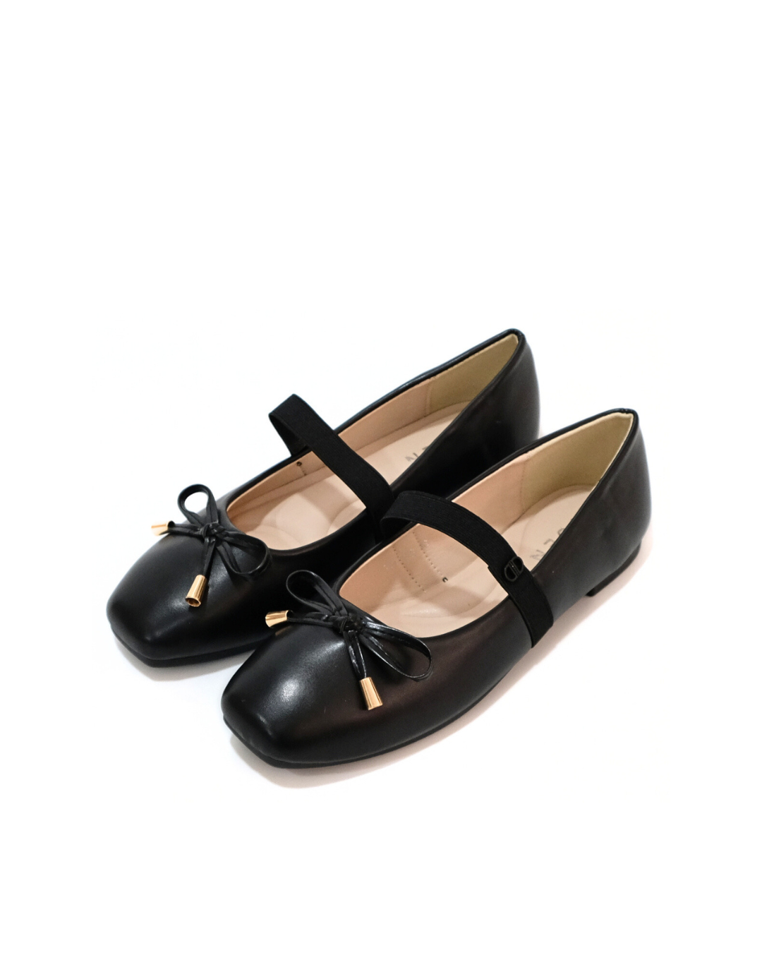 【NEW】Lyden Mary Jane Flats with Elastic Strap - Pink//Khaki//Maroon//Classic Black