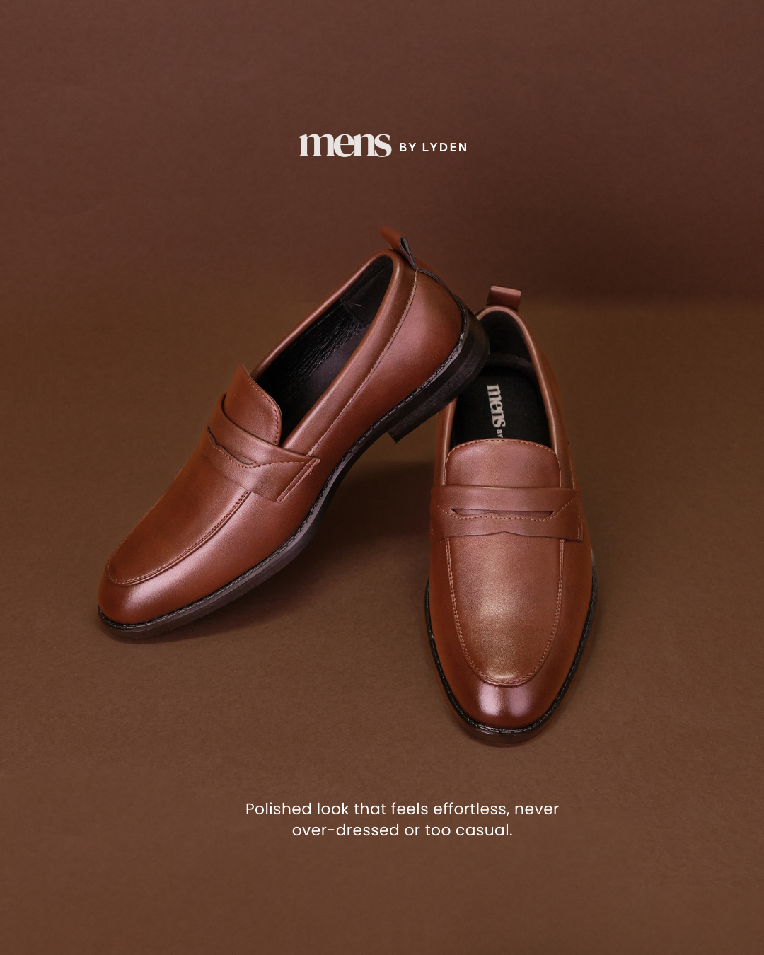 【MENS BY LYDEN】Llyas Loafers Series - Classic Black//Brown//Coffee