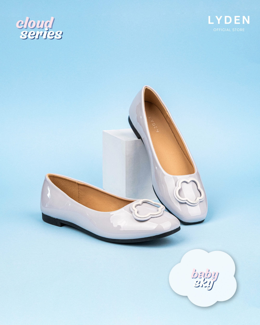 【NEW】Lyden Cloud Series Flats - Beige//Pink//Purple//Blue//Classic Black