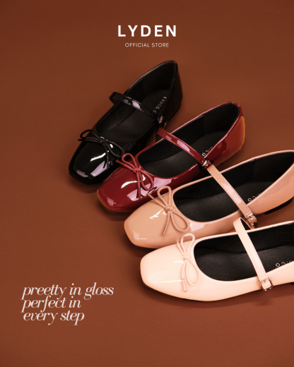 【NEW】Lyden Mary Jane Strap Series Flats - Beige//Khaki//Maroon//Classic Black