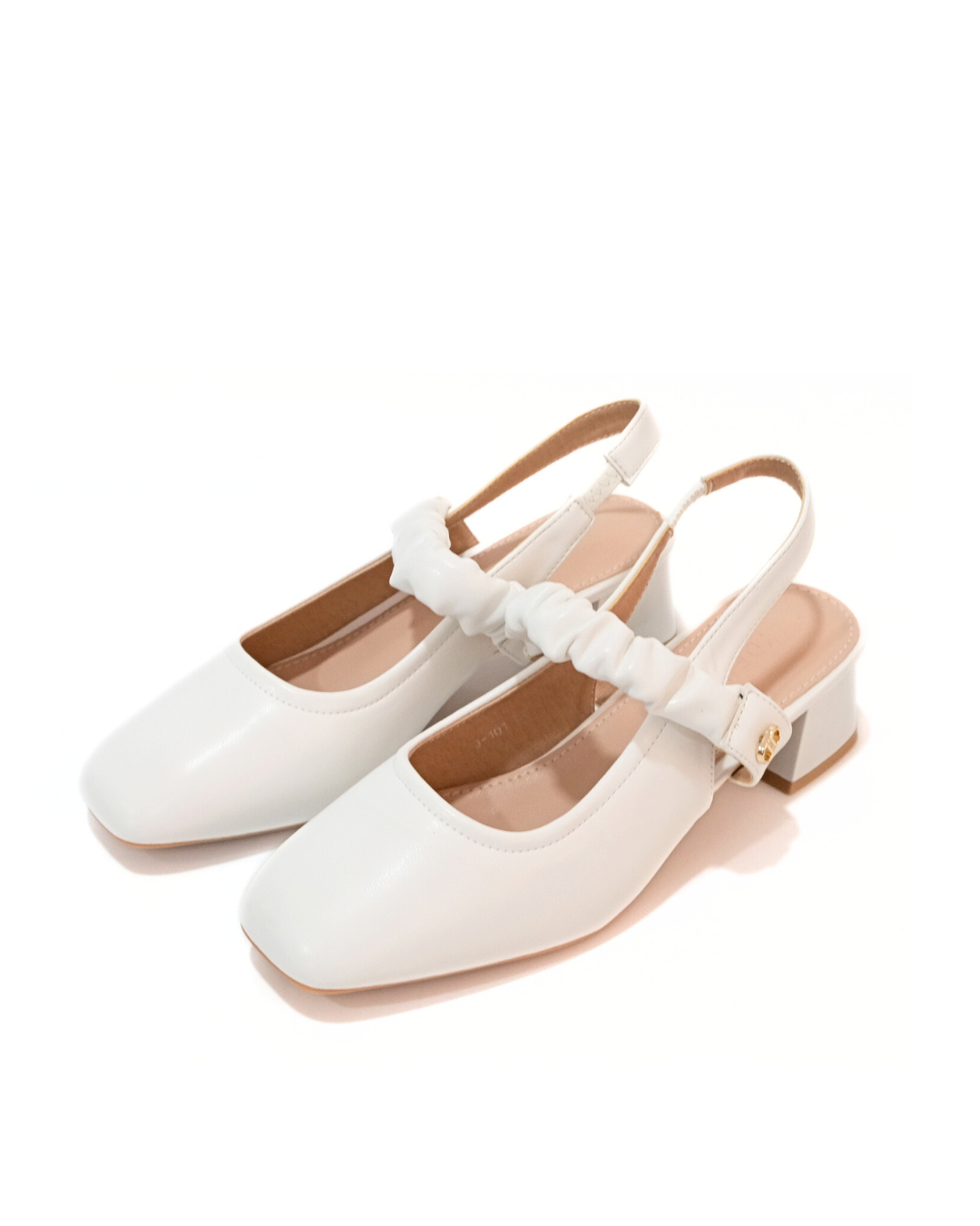 【NEW】Lyden xxxx series 5cm pump heels - Classic Black//White//Khaki