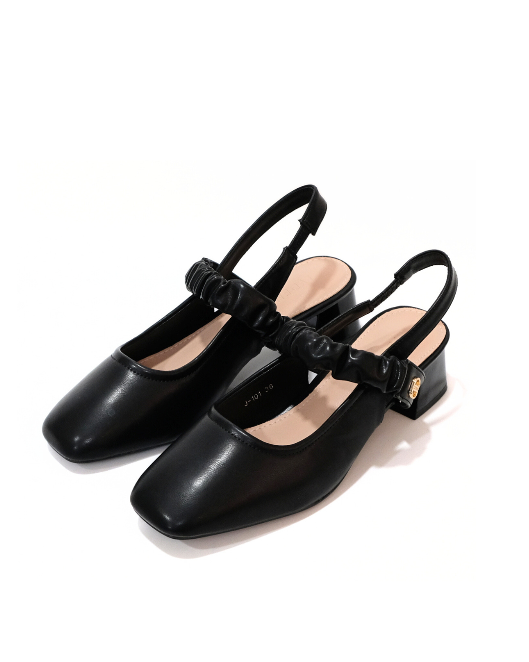 【NEW】Lyden xxxx series 5cm pump heels - Classic Black//White//Khaki