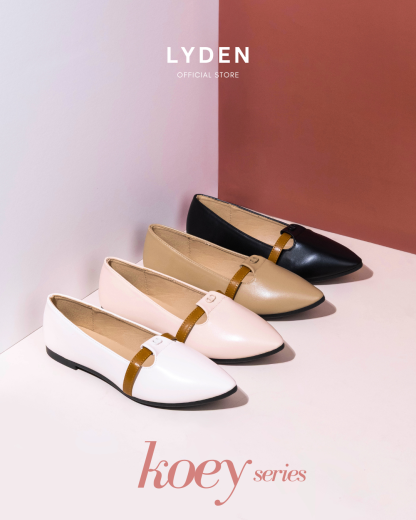 【NEW】Lyden Koey Series Flats - Beige//Pink//Khaki//Classic Black
