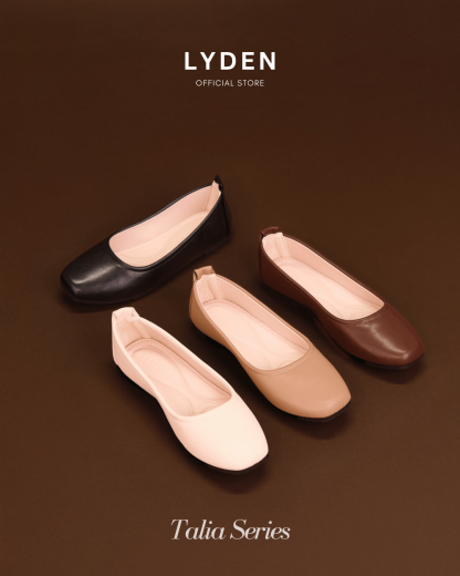Lyden Talia Series Flats - Classic Black//Brown//Beige//Khaki