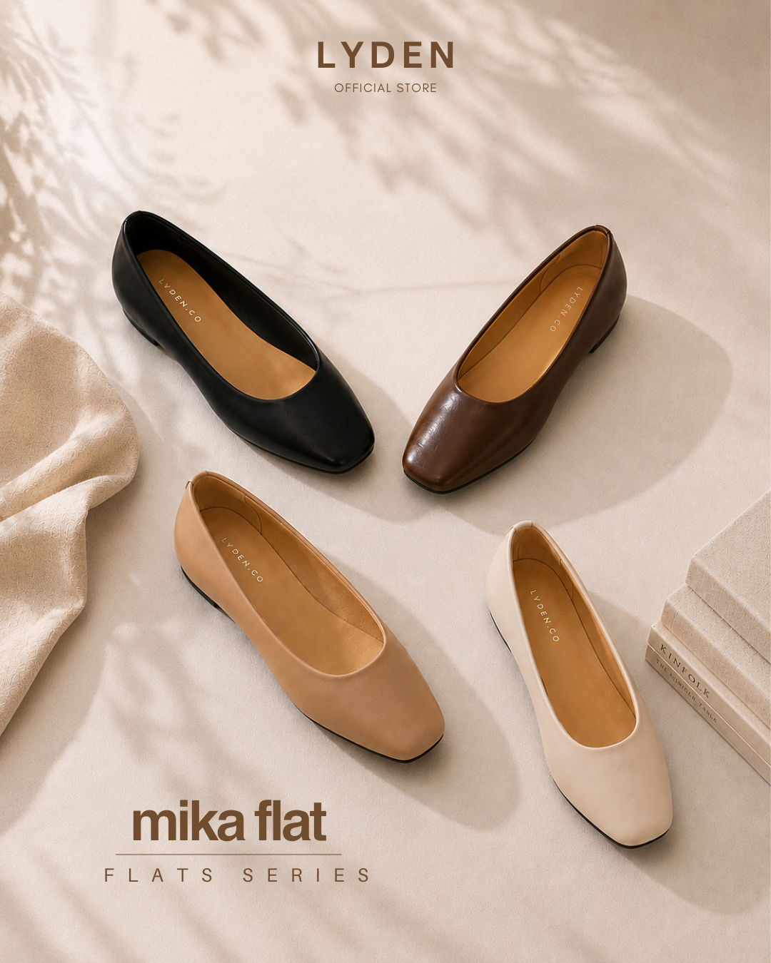 【NEW】Lyden Mika Flats Series