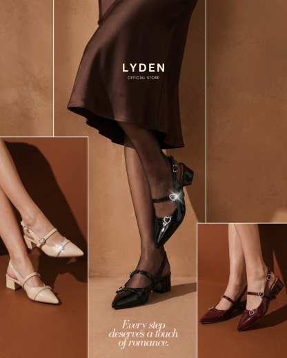 【NEW】Lyden Liora Charm Glossy Series 4cm Pump Heels