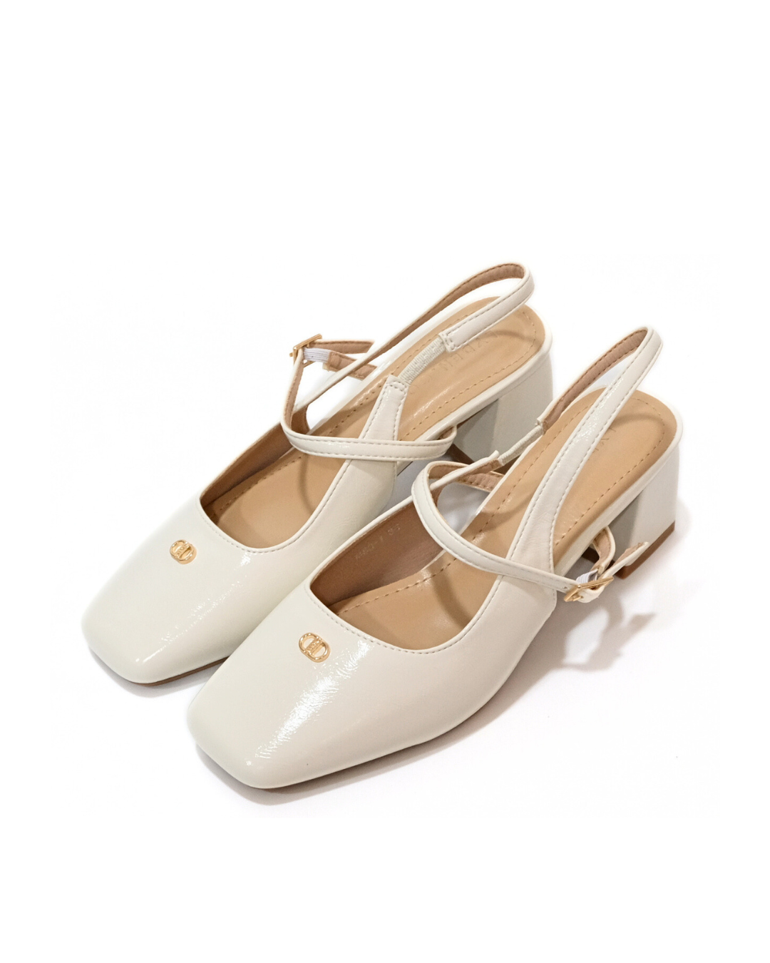 【NEW】Lyden xxxx series 6cm pump heels - Beige//Khaki//Brown