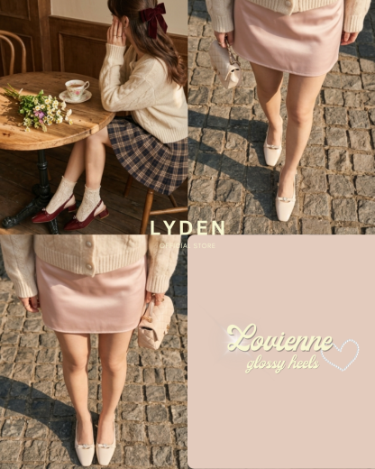 【NEW】Lyden Lovienne Glossy Series 4cm Pump Heels 