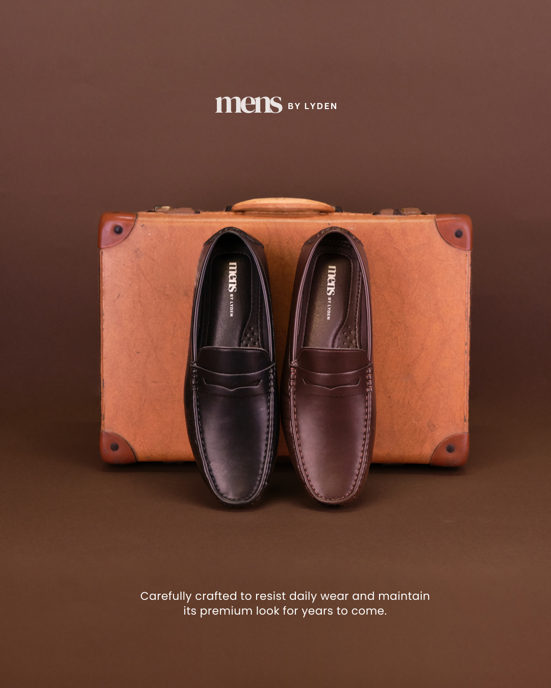 【MENS BY LYDEN】Izzan Loafers Series - Classic Black//Brown