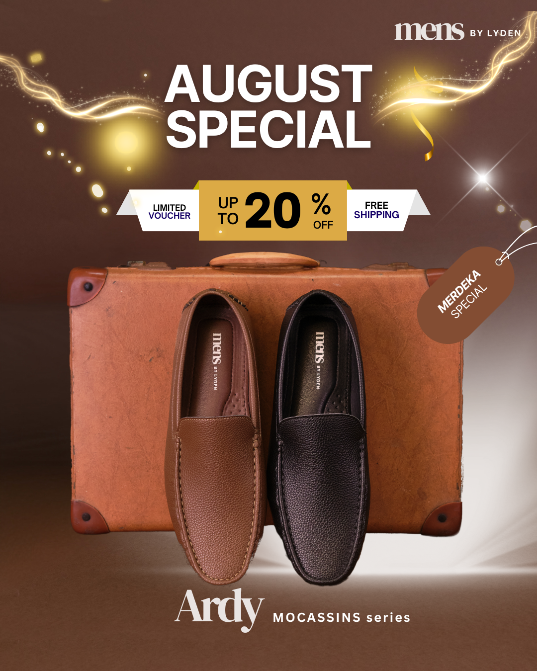 【MENS BY LYDEN】Ardy Moccasins Series