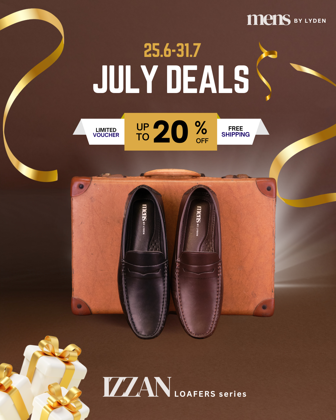 【MENS BY LYDEN】Izzan Loafers Series