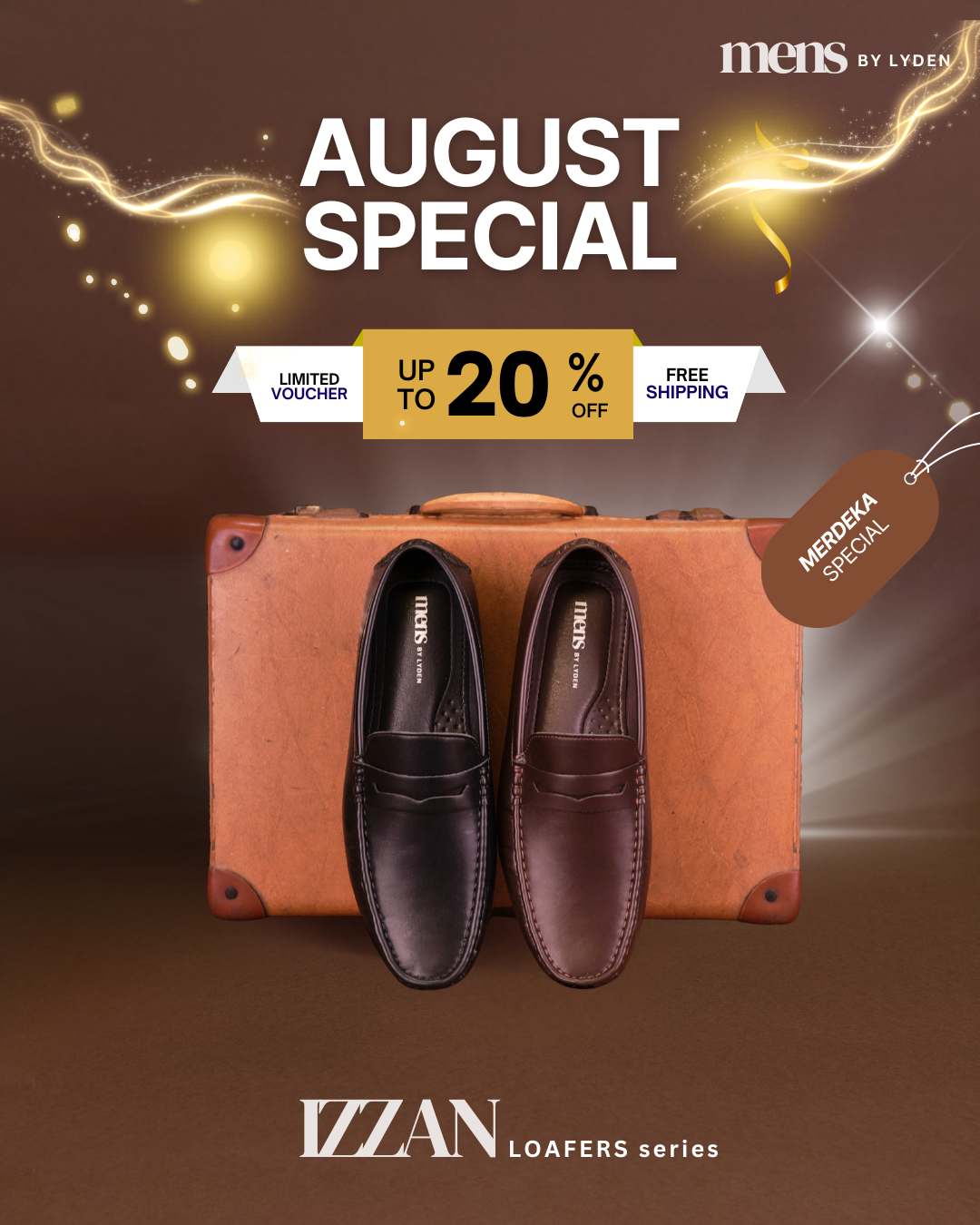 【MENS BY LYDEN】Izzan Loafers Series