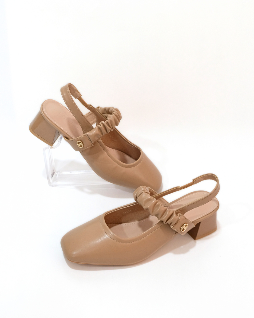 【NEW】Lyden Naura series 5cm pump heels - Classic Black//White//Khaki