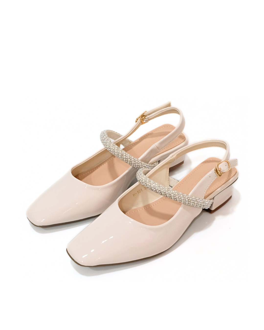 【NEW】Lyden H-101 series 4cm pump heels - Classic Black//Off White//Beige//Pink
