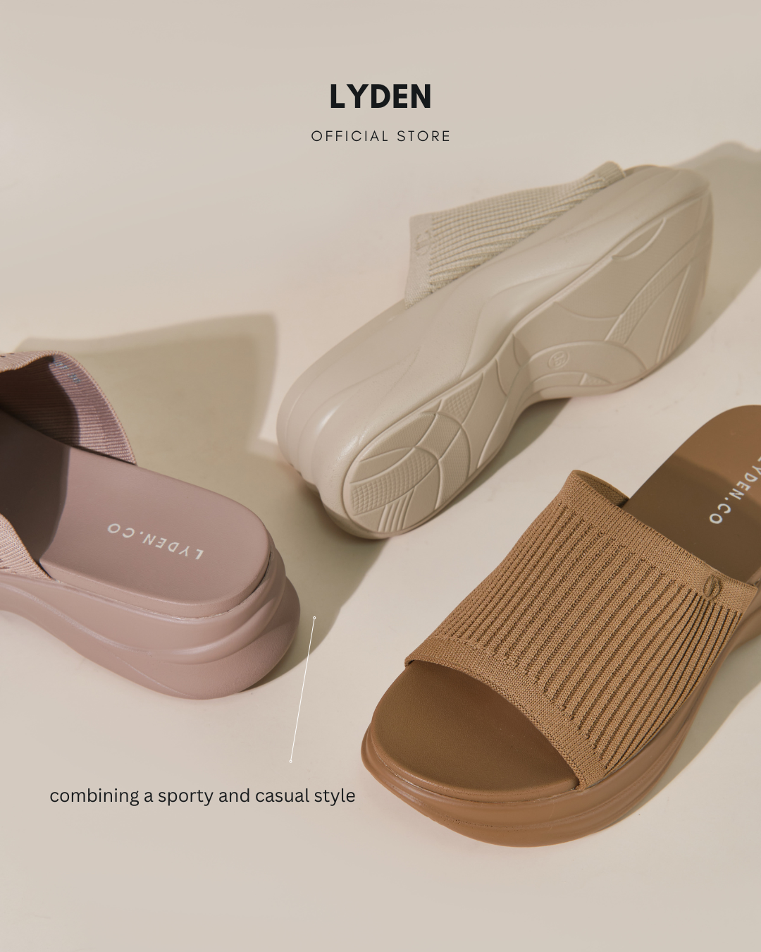 【NEW】Lyden Nova Series 5.5cm Platform Sandals - Pink