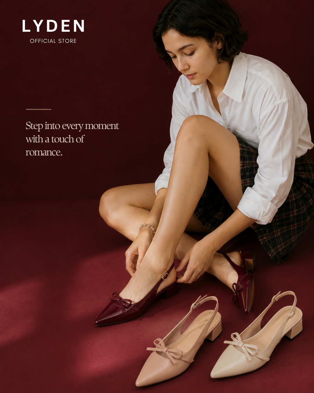 【NEW】Lyden Vionetta Glossy Series 4cm Pump Heels