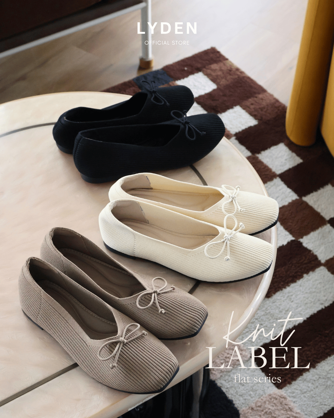 【NEW】【Knit Label】Flats Series