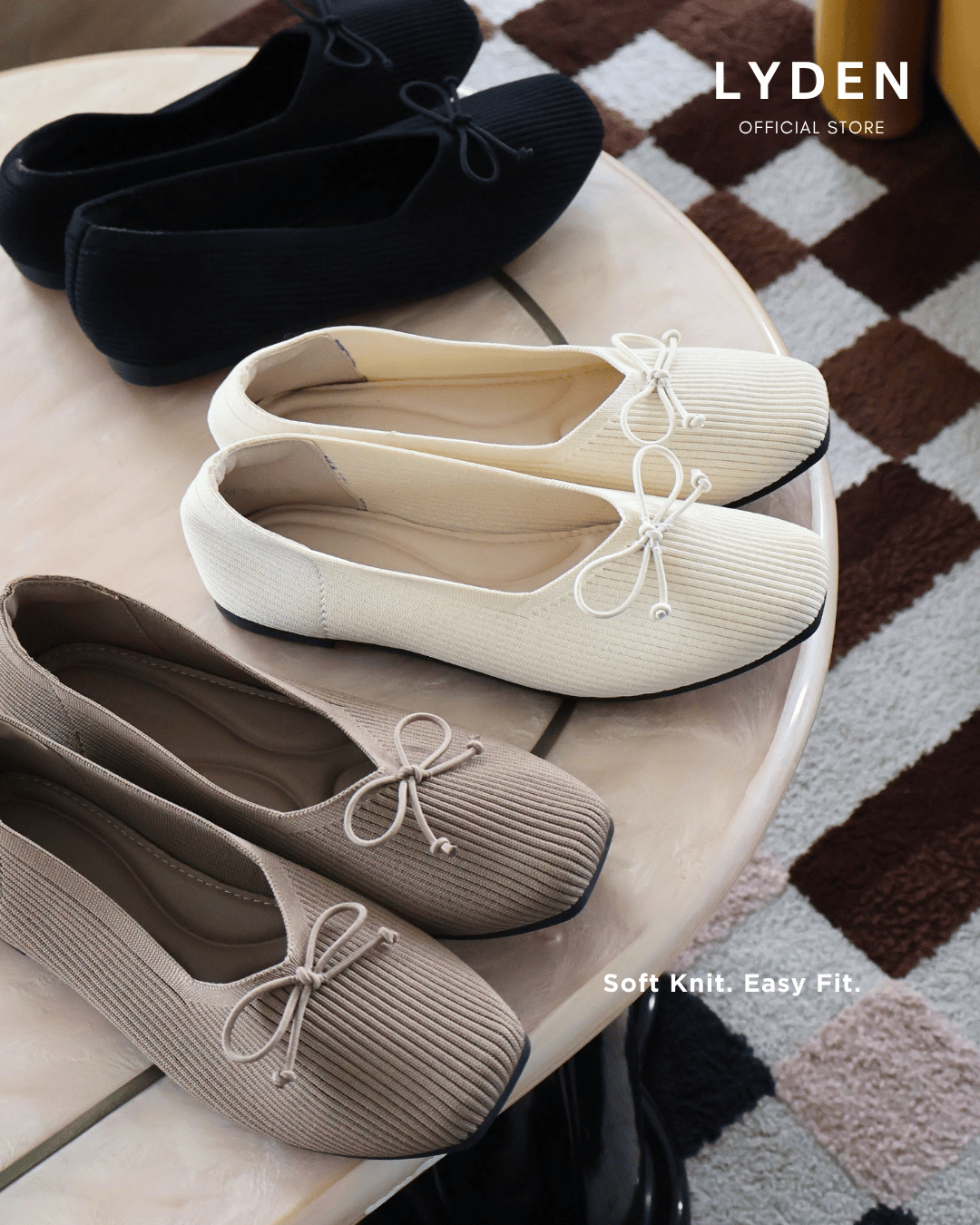 【NEW】【Knit Label】Flats Series