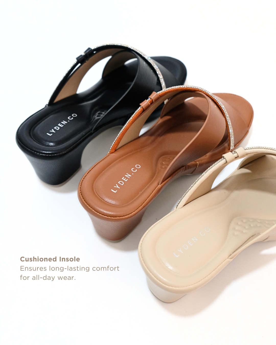 【NEW】Lyden Auraya Zia Series 6.5cm heels - Classic Black//Coffee//Beige