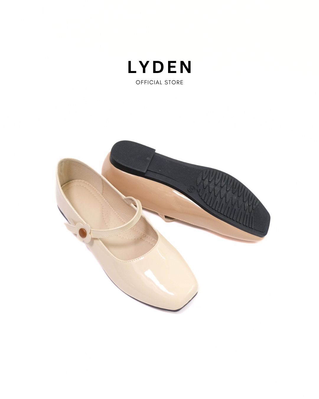 【NEW】【Le Flowers Mini Bloom】Flats with Strap Series