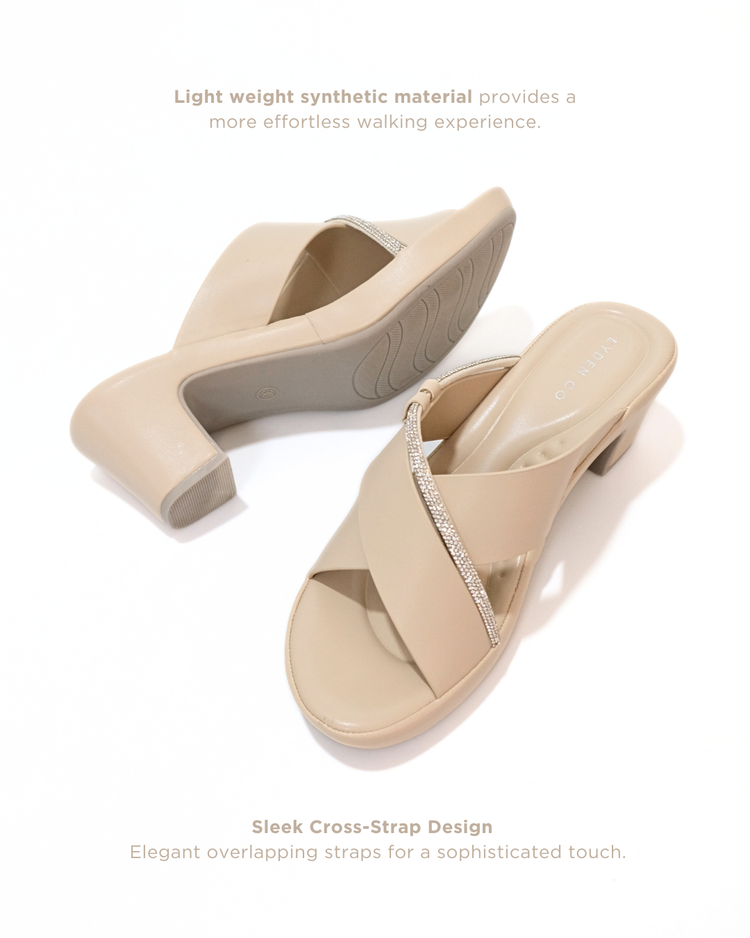 【NEW】Lyden Auraya Zia Series 6.5cm heels - Classic Black//Coffee//Beige